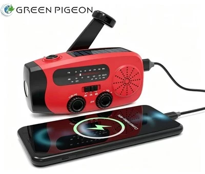 Radio Tywydd wedi'i Bweru gan Solar