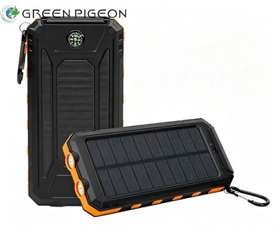 Banc pŵer solar gwrth-ddŵr ar gyfer gwersylla